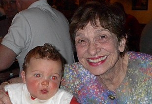 Mariam with Grandson Benjamin